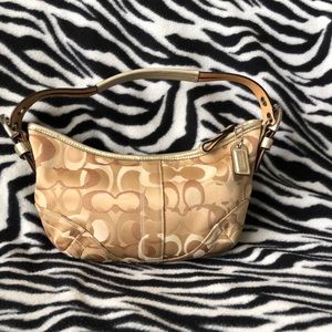 Gold Coach Bag